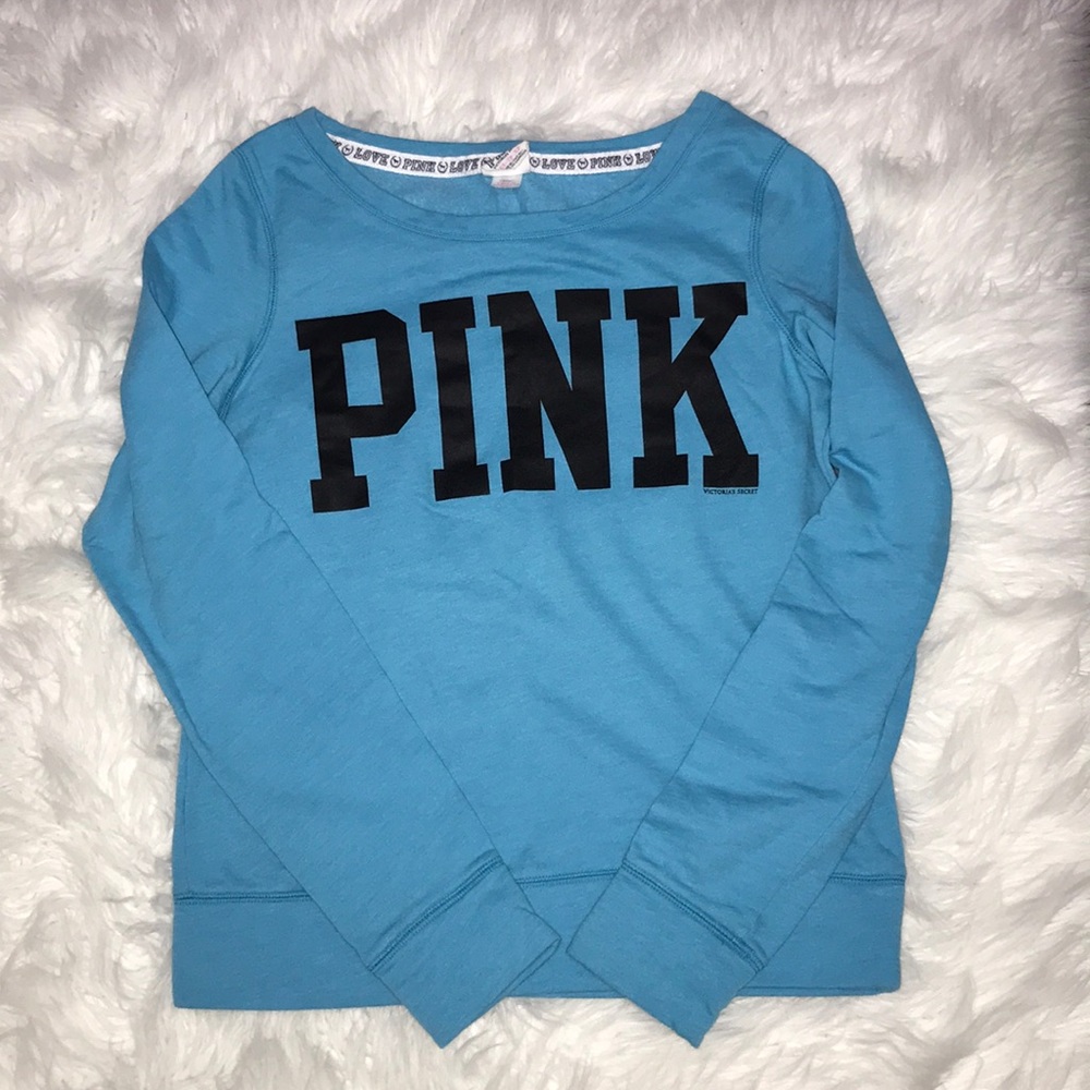 PINK crew neck sweater